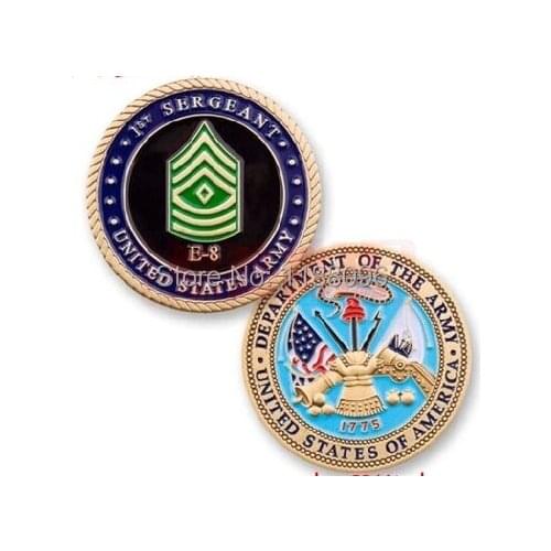 Custom metal coins cheap OEM usa military carved coins cheap custom metal enamel color coins