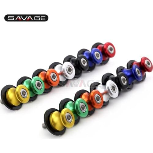 For KAWASAKI NINJA 1000 NINJA 400R NINJA 650R ER6N/F ER-6N ER-6F Motorcycle Accessories Swingarm Spools slider 10mm stand screws