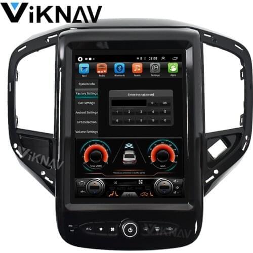 For China V3 2013-2017 car radio multimedia player GPS DVD video player tape recorder Tesla style stereo FM 2 din