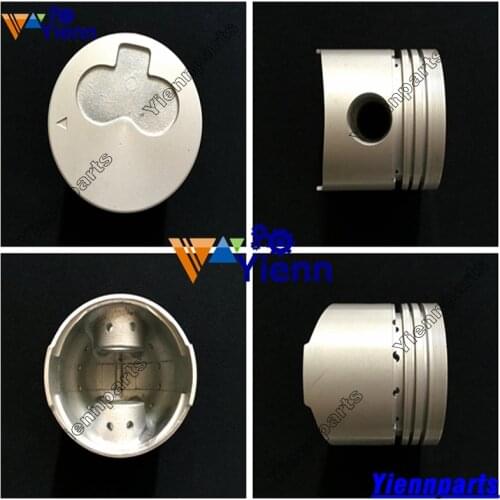 For Mitsubishi K3E Piston MM433759 with Pin and Clips For CASE-IH S245 S255 Tractors Mitsubishi K3E Diesel Engine Spare Parts