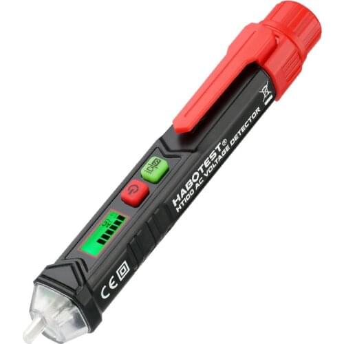 Habotest - Non-Contact Voltage Measurement Smartpen, HT100E, Alarm, DC, Tester, Sensor