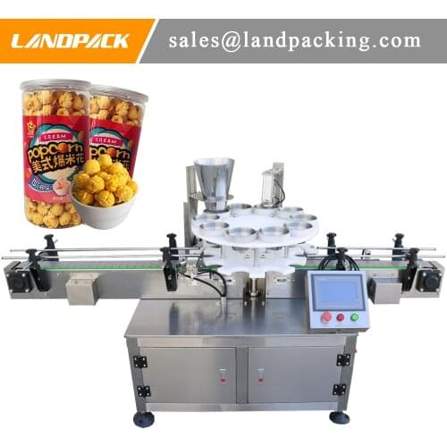 Popcorn Turntable Type Multifunction Filling Machine
