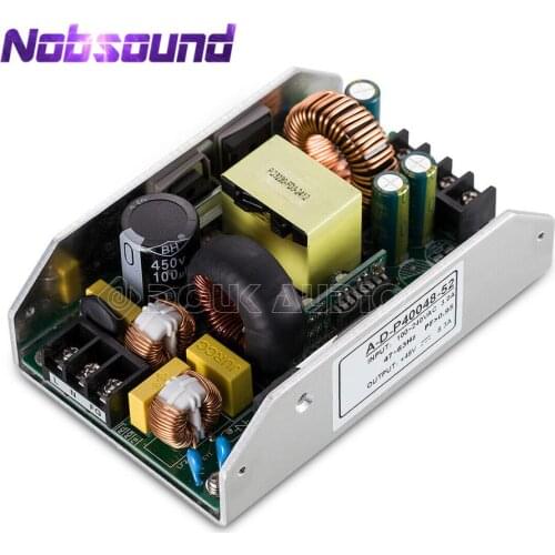 Nobsound Hi-Fi 400W Switching Power Supply (SMPS) 48V/8.3A with PFC for Digital Power Amplifier