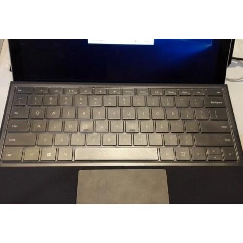 Laptop High Clear transparent Tpu Keyboard Protector Cover For Microsoft Surface Pro 4 12.3"/SURFACE PRO/NEW SURFACE PRO 5