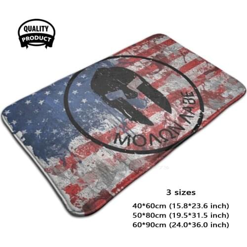 Usa Molon Labe 3D Soft Non-Slip Mat Rug Carpet Foot Pad Aroo Sport Helmet Fire Ripped Flag Sprint Super Beast Y Win Earn