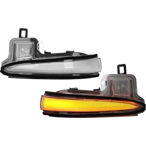 LED Turn Signal Lights, Sequential Dynamic Indicator Strip 2019-2021 RAV4, Highlander XU70 Transparent Turn Signal