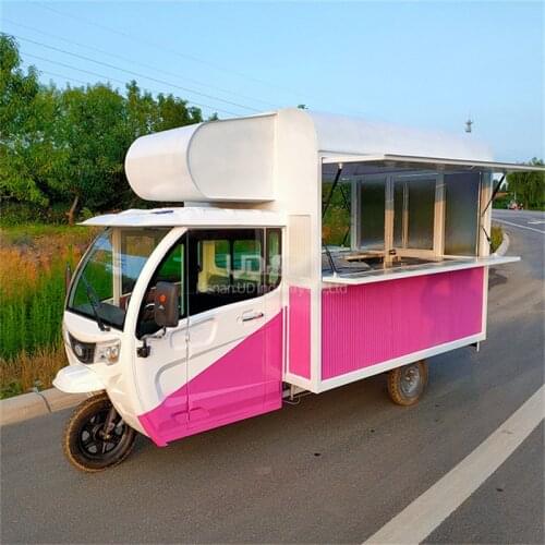 Street Beverage Cart Ice Cream Van Thailand Sushi Kiosk Kitchen Shop Mobile Food Vending Truck Hot Dog Vendor
