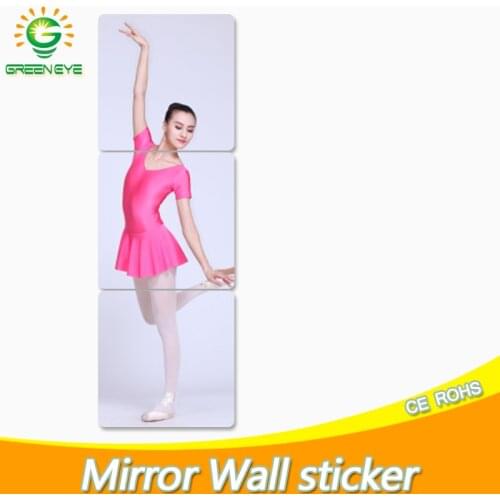Mirror Self-adhesive Stickers Square Mirror Wall Sticker 30*30cm waterproof DIY 3D Wall Decal Living Room Bathroom Decoration