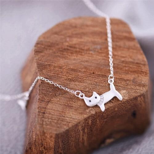 925 Sterling Silver catfish Necklaces & Pendants For Women High Quality Sterling-silver-jewelry