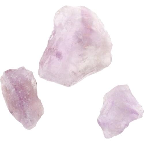 100g Rough Amethyst Stone Quartz Crystal Cluster Specimen Home Desk Aquarium