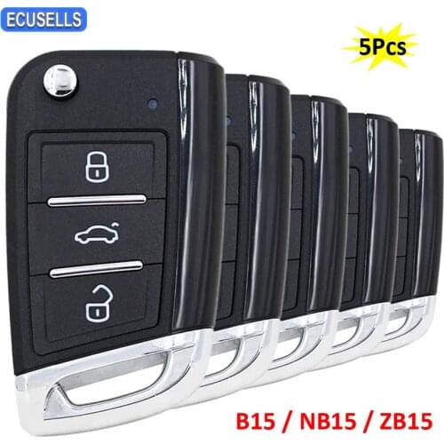 5Pcs/Lot KEYDIY B NB ZB Series B15 NB15 ZB15 Universal KD MQB Style Remote Car Key for KD900 KD900+ URG200 KD-X2