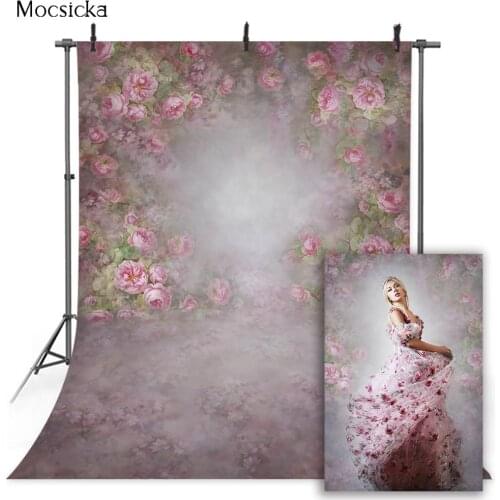 Abstract Texture floral Backdrop for Photography Newborn Kids Adult Womens Background for Photo Studio Old Master Photo Props