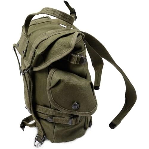 US Army M1945 Backpack WW2 Korean War Tactical Backpack Retro Military Storage Bag Army Green