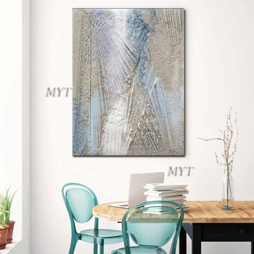 Pure Handmade Heavy Textured Abstract Oil Painting 3D Thick Canvas Wall Art China Export Quality Paintings Artwork Hot Selling