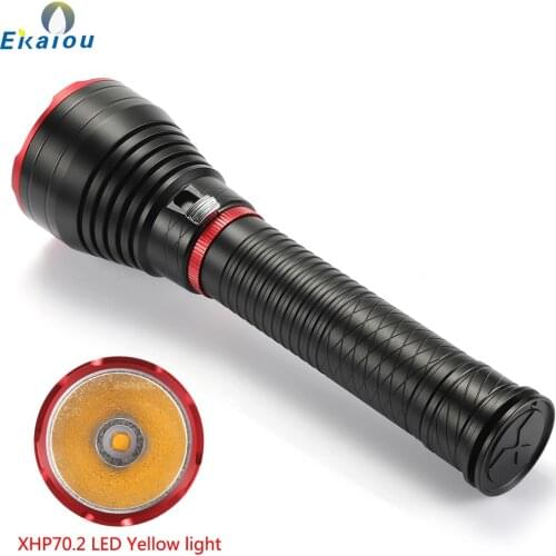 XHP70.2 Underwater 200m IPX-8 Professional Strong Light LED Diving Flashlight High-Power Outdoor Hunting And Fishing Torch
