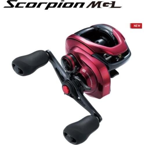 2019 New Shimano Scorpion MGL 150 150HG 150XG 151HG 151XG Baitcasting Fishing Reel 5.5KG Drag 8BB X-Ship HAGANE Saltwater Tackle
