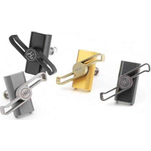 H&H Lightweight titanium Hinge Clamp Plate and Lever Set for Brompton Bicycle Folding