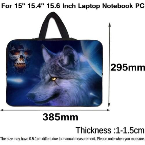 Computer Neoprene Bag 15"15.6" 15.4 Inch Laptop Notebook Handle Case For Huawei Acer Aspire One HP Macbook Pro Chromebook Funda