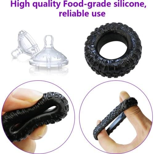 Male Functional Silicone Penis Ring Sex Toys for Men Cock Ring Delay Ejuaction Adult Sex Product Erotic Products for Couples