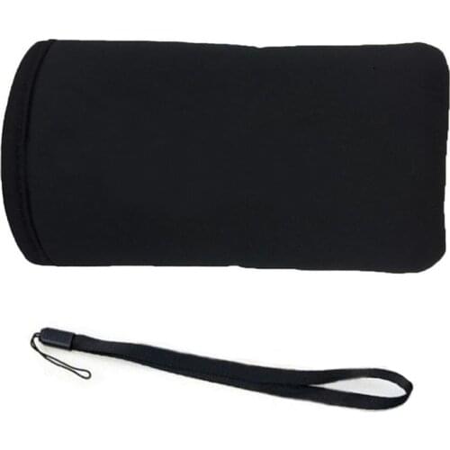 Soft Cloth Protective Travel Carrying Storage Bag Pouch Case+wrist strap Lanyard for Nintendo Small New 3DS Body Protector Cover