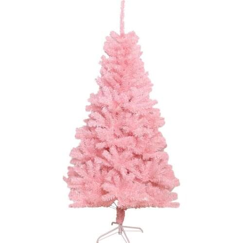 New Net Red Pink Christmas Naked Artificial Fake Tree Package 1.5/1.8 Meters Encrypted Creative Festival Party Supplies Cristmas