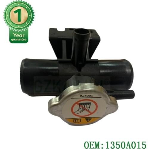 OEM 1350A015 Fits For Mitsubishi Outlander Sport Lancer 2008-2015 Radiator Coolant Filler Fill Neck With Cap Avalon Mirai