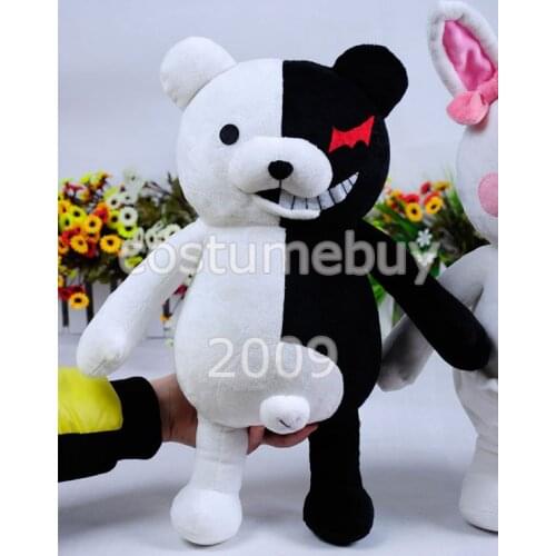 Super Dangan Ronpa 2 Danganronpa Monobear Monomi Black&White Bear Plush Doll 35cm Plush Doll Dropshipping