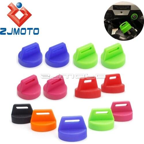 2pcs ATV/UTV Igntion Key Cover Rubber Key Switch Protector for Polaris Sportsman RZR XP 1000 900 800 Scrambler Trail Boss Magnum