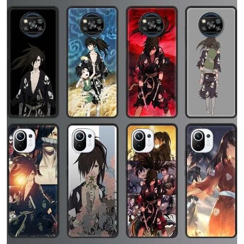 Phone Case for Xiaomi Mi Note 10 Lite 11 10T Pro 5G 9T Poco X3 NFC M3 Silicone Back Cover Mobile Bag Dororo Hyakkimaru Anime