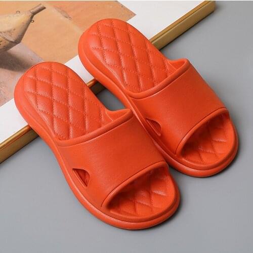 Platform Slippers Female Indoor Non-Slip Home Soft Bottom Bathroom Bath Slipper Male Slipper for Men Indoor Shoes Mens Shoes