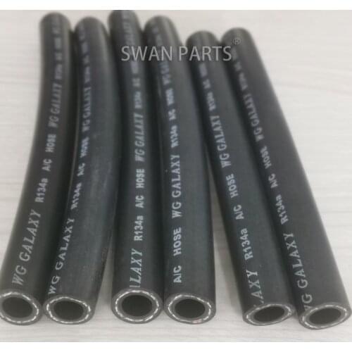 WG for GALAXY R12 R134a AC Freon Hose Thin-wall Nylon Reduce Barrier AC Refrigerant Hose Air Conditioner Pipe A10 11.4MM