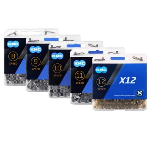 KMC Bicycle chain 8 speed 9 speed 10 speed 11 speed 12 speed Road MTB bicycle chain riding X8 X9 X10 X11 X12 Z9 For Shimano SRAM