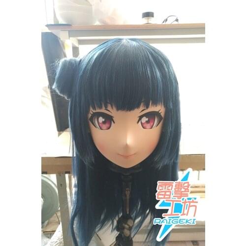 X-KM178)Quality Handmade Female/Girl Resin Japanese Cartoon Character Animego Cosplay Kigurumi Mask Crossdresser