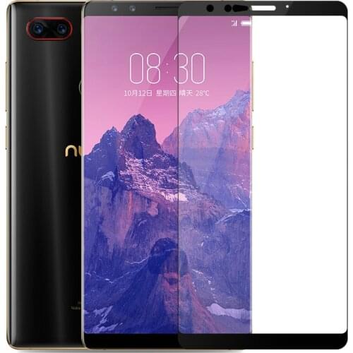 For ZTE nubia Z17S 9H 2.5D full Cover Tempered Glass Screen Protector for ZTE nubia Z17S Z17 S NX595J NX563J 5.73" Glass film