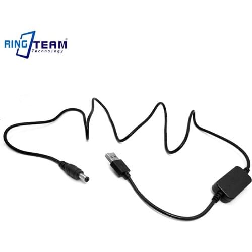 10X USB Power Cable Wire for Camera DC Coupler AC PW20 AC-PW20 FW50 Canon DR-E6 (ACK-E6) LPE6 DR-E18 (ACK-E18) LPE17 DR-400