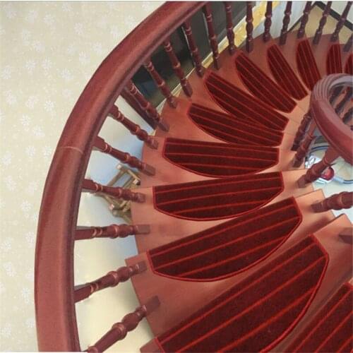 13 staircase carpet stepping mats special simple modern free glue-free self-adhesive self-adhesive anti-skid foot mats can be cu