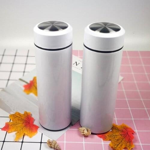 2pcs/lot Blank Sublimation 350ml NewStainless steel business office thermos cup by Sublimation INK DIY Transfer Heat Press Print