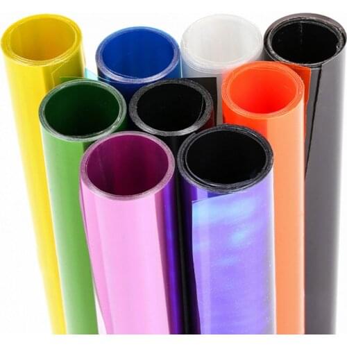 30cm*50cm Car Headlights Color Film Tail Light Film Headlights Transparent Film Chameleon Car Foil Mobile Phone Laptop Stickers