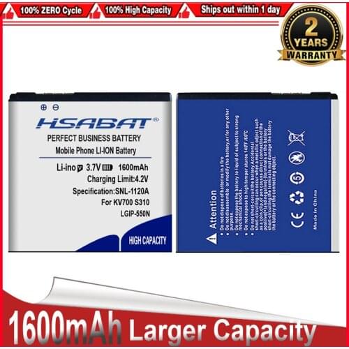 HSABAT High Capacity LGIP-550N battery for LG KV700 S310 GD510 GD880 mini free shipping