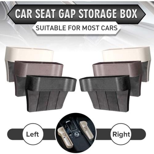 Car driver side ABS plastic seat gap storage box pocket organizer phone holder Uiversal size seat interior accessories