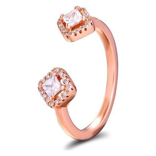 CKK Ring Rose Open Rings for Women Men Anillos Mujer sterling silver Bague plata 925 Para Jewelry Wedding Engagement