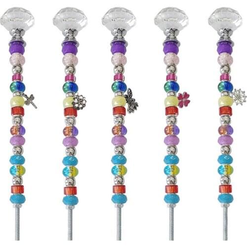 Wooden Stakes Decorations Beaded Dream Accessories Gardening Gifts Children Best Gift Indoor And Outdoor Ornaments