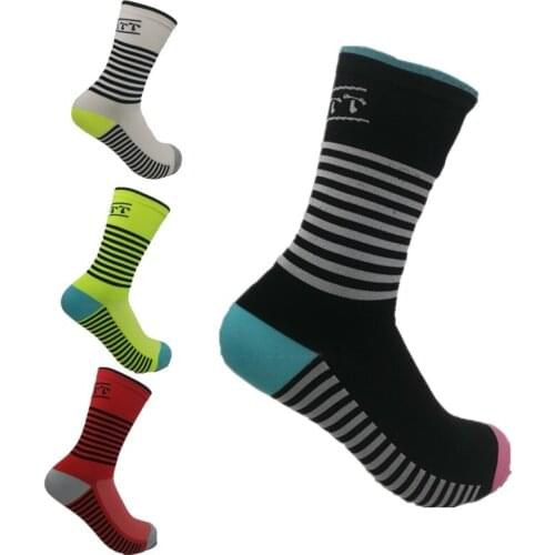 YF&TT Coolmax Long Men Sport Cycling Socks Breathable Running Climbing Skiing Socks Fit For 40-46 Basketball Socks