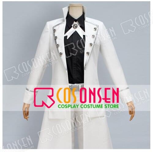 COSPLAYONSEN K RETURN OF KINGS Yashiro Isana Cosplay Costume White Black All Sizes