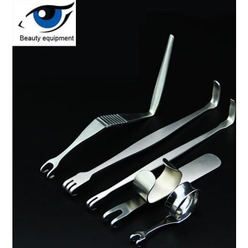 Nasal plastic hook nose guide stainless steel double-head self-service hook eye bag long handle ring hook