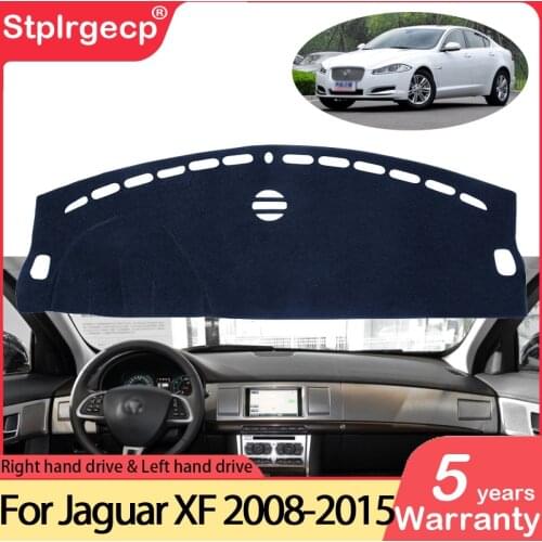 For Jaguar XF 2008-2015 X250 Anti-Slip Mat Dashboard Cover Pad Sunshade Dashmat Carpet Accessories 2009 2010 2011 2012 2013 2014