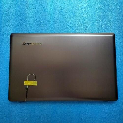 New/Orig for Lenovo Ideapad Z580 Top Lcd rear back cover 3CLZ3LCLV00 Metallic Grey Laptop Replace Cover