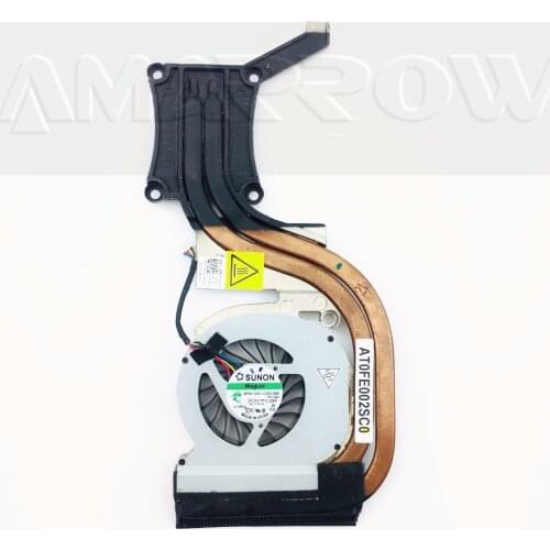Original free shipping laptop heatsink cooling fan cpu cooler For DELL E6420 CPU heatsink 0TYP01 AT0FE002SC0