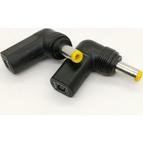 1pcs 4.5*3.0mm female to 5.5*2.5mm male DC Jack Plugs for Hp Computer Laptop adapter Connctors Wholesale 5.5*2.5MM