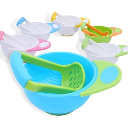 New Arrival Baby Food Maker Supplements Foods Feeder Fruit Grinder Bowl Baby Feeding Grinding Tools Processor For Baby